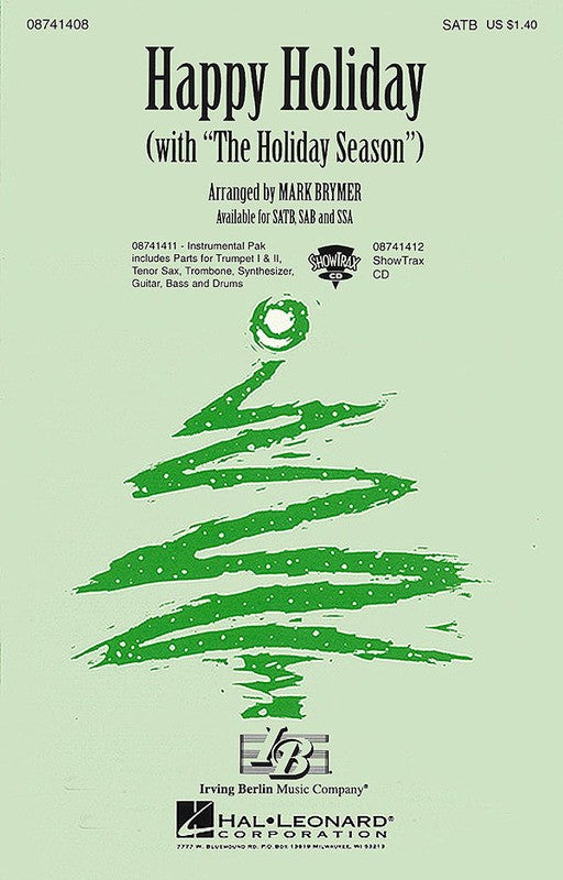 HAPPY HOLIDAY SATB