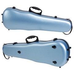 HQ ABS Shaped Violin Case - Adjustable 4/4 - 1/4