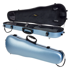 HQ ABS Shaped Violin Case - Adjustable 4/4 - 1/4