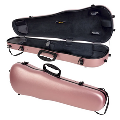 HQ ABS Shaped Violin Case - Adjustable 4/4 - 1/4