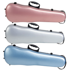 HQ ABS Shaped Violin Case - Adjustable 4/4 - 1/4