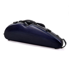 HQ Polycarbonate Half Moon Violin Case - Adjustable 4/4 - 1/2