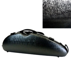 HQ Polycarbonate Half Moon Violin Case - Adjustable 4/4 - 1/2