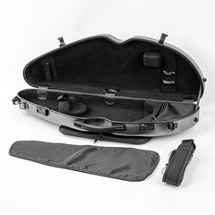 HQ Polycarbonate Half Moon Violin Case