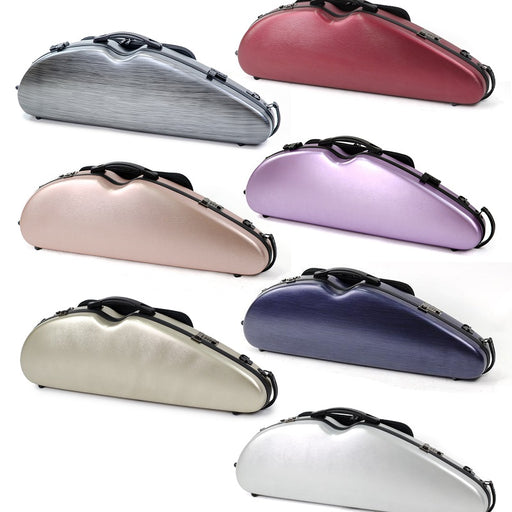 HQ Polycarbonate Half Moon Violin Case