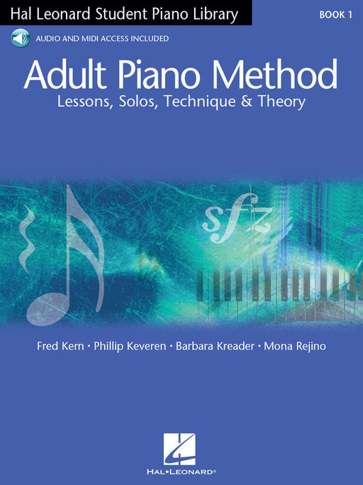 Hal Leonard Adult Piano Method Book 1 - Book With Online Audio