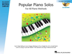 Hal Leonard Student Piano Library Pre-Staff - Popular Piano Solos 2nd Edition