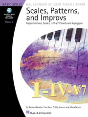 Hal Leonard Student Piano Library Volume 2 - Scales, Patterns and Improvs
