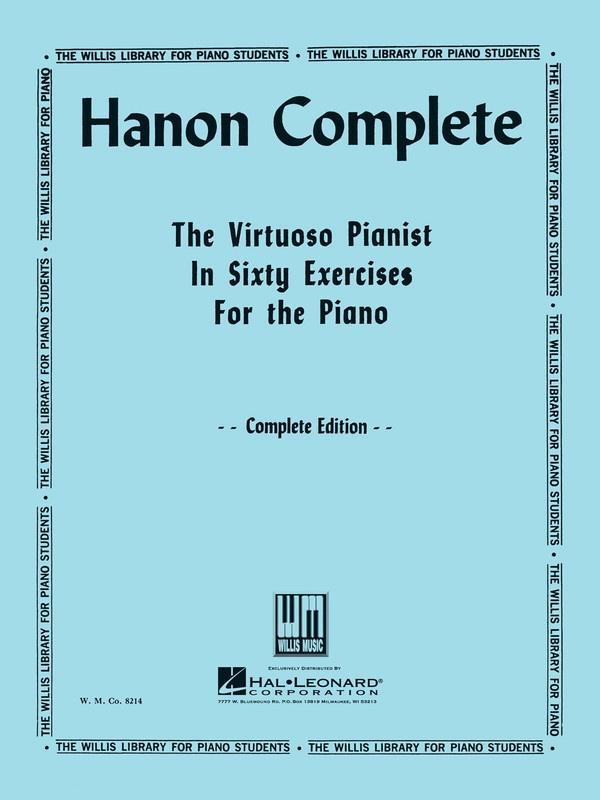 Hanon Complete, Piano-Piano & Keyboard-Willis Music-Engadine Music
