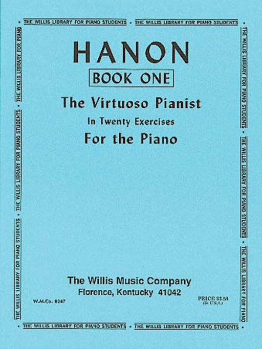 Hanon Virtuoso Pianist - Book 1-Piano & Keyboard-Willis Music-Engadine Music