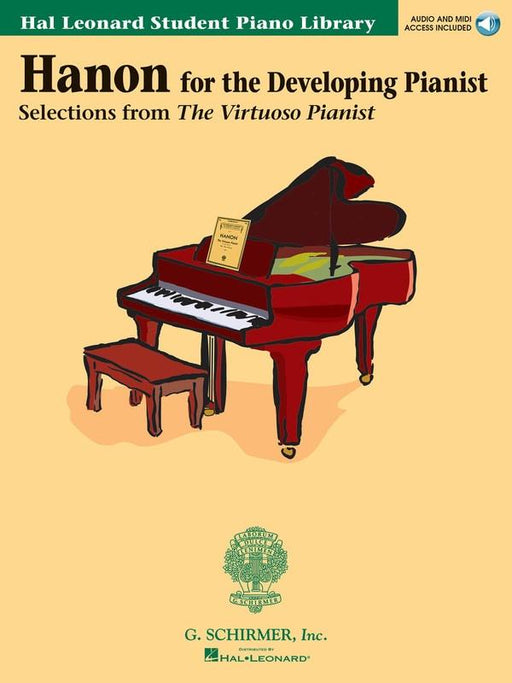Hanon for the Developing Pianist, Book & Online Audio-piano & keyboard-G. Schirmer Inc.-Engadine Music