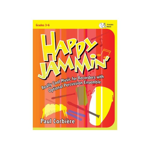 Happy Jammin' Really Cool Music for Recorders with Optional Percussion Ensemble-Recorder Sheet Music-Heritage Music Press-Engadine Music
