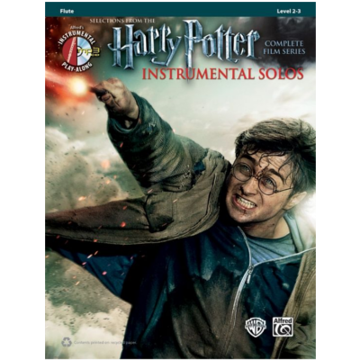Harry Potter Instrumental Solos - Flute Book & CD-Instrumental Solo Series-Alfred-Engadine Music