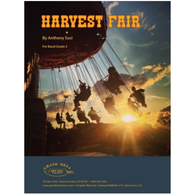 Harvest Fair, Anthony Susi Concert Band Chart Grade 3-Concert Band Chart-Grand Mesa Music-Engadine Music