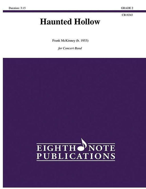 Haunted Hollow, Frank McKinney Concert Band Grade 2-Concert Band Chart-Eighth Note Publications-Engadine Music