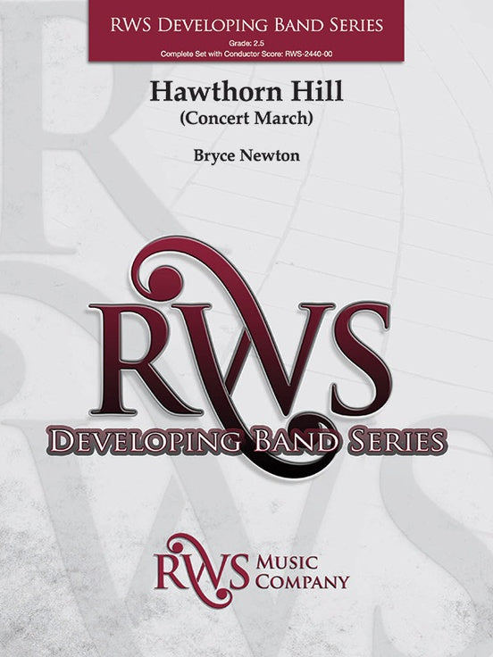 Hawthorn Hill, Concert Band, Grade 2.5