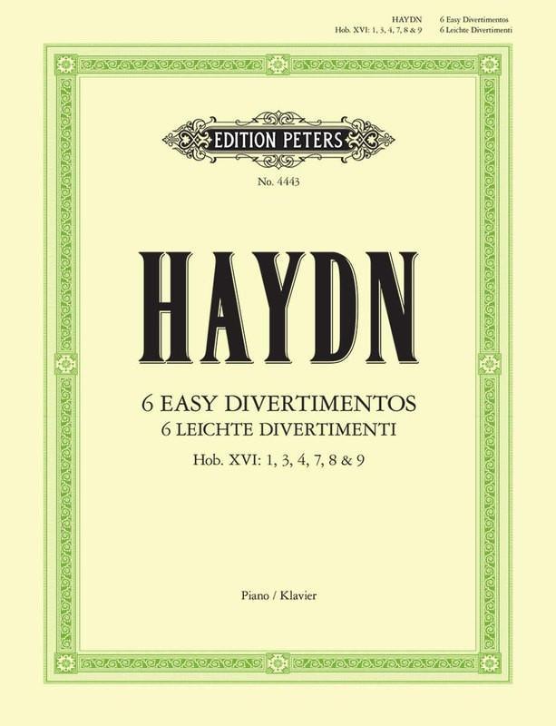 Haydn - 6 Easy Divertimenti (Sonatas), Piano