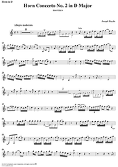 Haydn - Horn Concerto No. 2-Brass-Boosey & Hawkes-Engadine Music