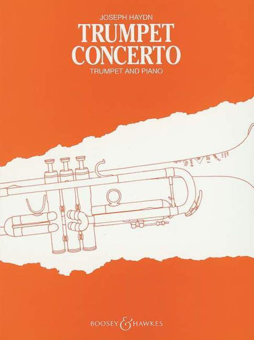 Haydn - Trumpet Concerto E flat Major, Arr. Ernest Hall Trumpet & Piano-Brass-Boosey & Hawkes-Engadine Music