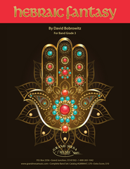 Hebraic Fantasy, David Bobrowitz Concert Band Grade 3-Concert Band-Grand Mesa Music-Engadine Music