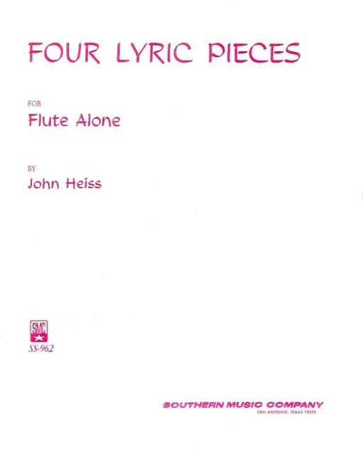 Heiss - Four Lyric Pieces-Woodwind-Southern Music Co.-Engadine Music