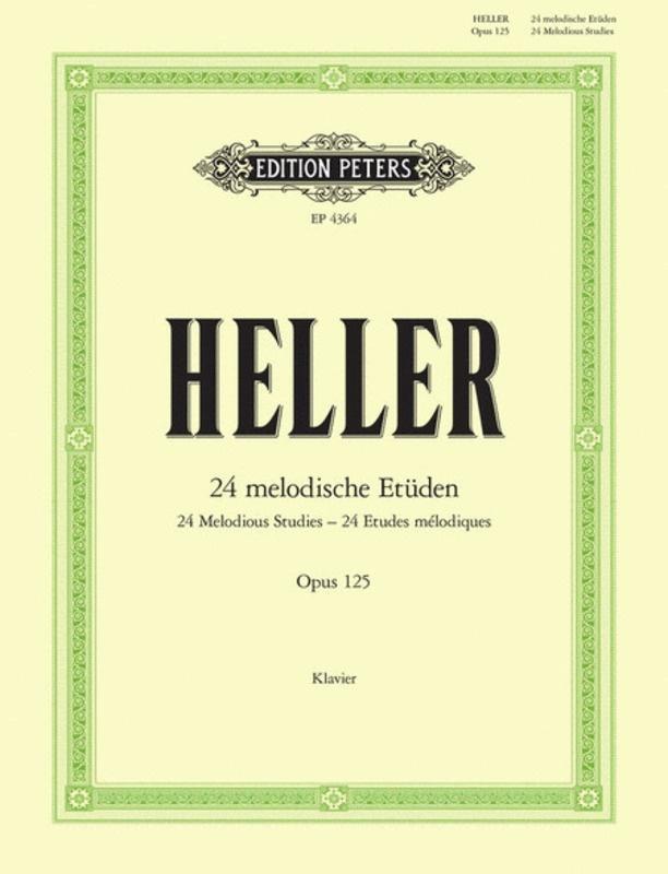Heller - 24 Melodious Studies Op. 125, Piano