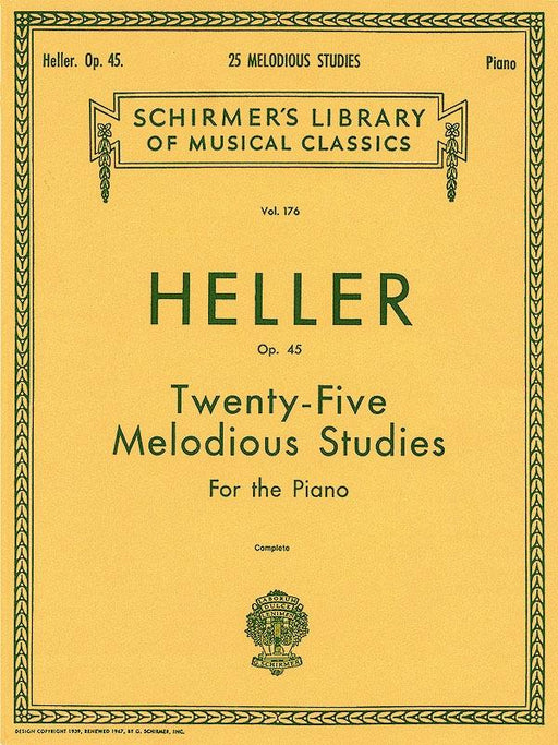 Heller - 25 Melodious Studies, Op. 45 (Complete), Piano