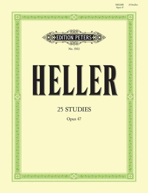Heller- 25 Studies for Rhythm & Expression Op. 47, Piano