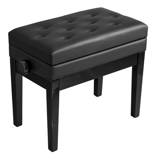 Hemingway Deluxe Piano Stool Adjustable with Storage - Various Colours