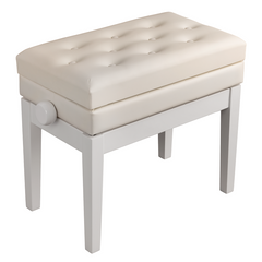 Hemingway Deluxe Piano Stool Adjustable with Storage - Various Colours