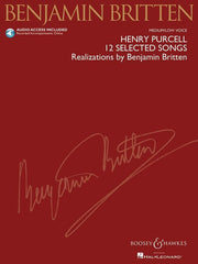 Henry Purcell: 12 Selected Songs, Medium/Low Voice-Vocal-Boosey & Hawkes-Engadine Music