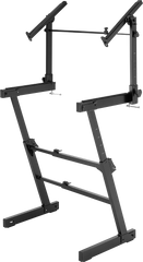 Hercules Autolock Z-Keyboard Stand W/Tier - EX DISPLAY