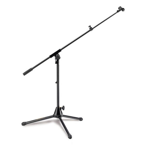 Hercules Low Profile Tripod Microphone Stand W/Boom & Mic Clip