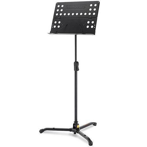 Hercules Orchestra Stand Perforated Desk W/Swivel Legs