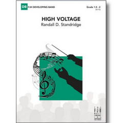 High Voltage, Randall D. Standridge Concert Band Chart Grade 1.5-2-Concert Band Chart-FJH Music Company-Engadine Music