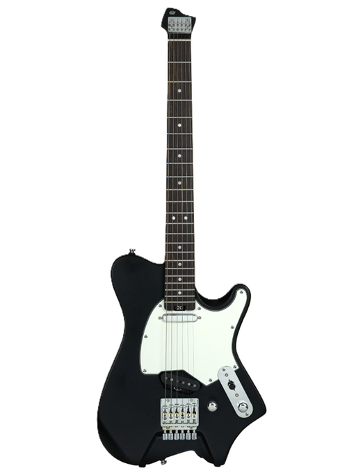 Hils HNT1R Headless Electric Guitar Satin Black