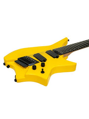 Hils HZ7 Headless 7-String Electric Guitar Satin Honey Yellow