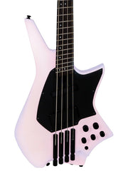 Hils HZB4 Headless Bass Guitar Gloss Aura Pearl