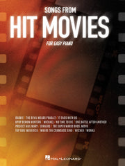 Hit Songs from Hit Movies for Easy Piano