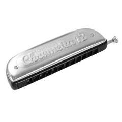 Hohner Chrometta 12-Hole Chromatic Harmonica Key of G