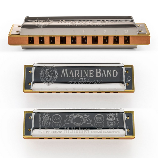 Hohner Marine Band 1896 Harmonic Minor Harmonica - Various Keys