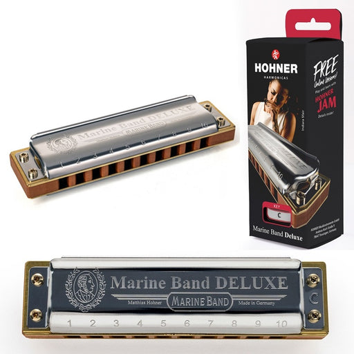 Hohner Marine Band Deluxe Harmonica - Various