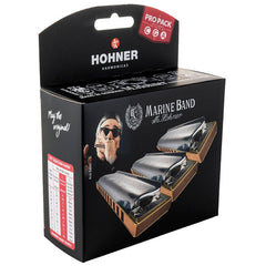 Hohner Marine Band Deluxe Harmonica - Various