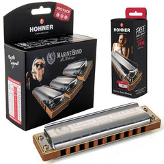 Hohner Marine Band Deluxe Harmonica - Various