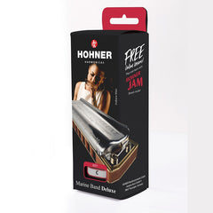 Hohner Marine Band Deluxe Harmonica- Various Keys