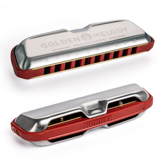 Hohner Progressive Series Golden Melody Harmonica - Various Keys