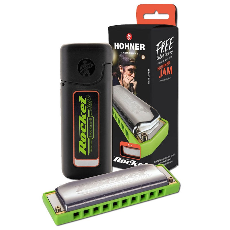 Hohner Progressive Series Rocket Amp Harmonica - Various Keys