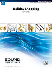 Holiday Shopping, Scott Watson Concert Band Grade 1-Concert Band-Alfred-Engadine Music