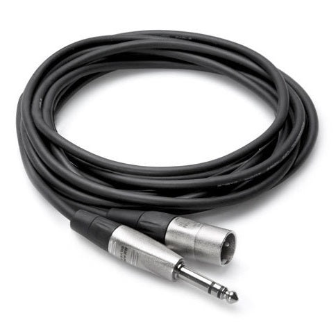 Hosa Pro Cable 1/4" TRS to XLR3 - Various Lengths