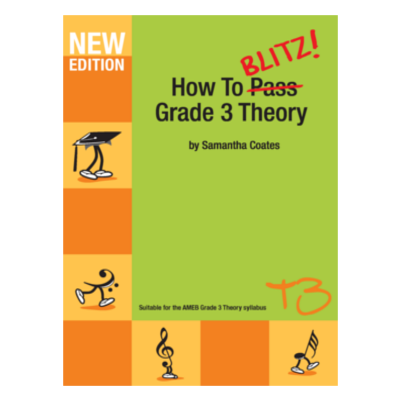 How To Blitz Grade 3 Theory Samantha Coates-Theory-BlitzBooks Publications-Engadine Music